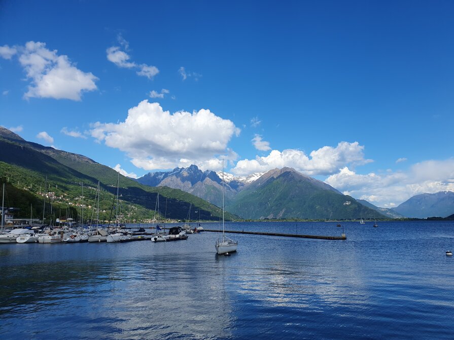 1200 km - Como lake, Italy