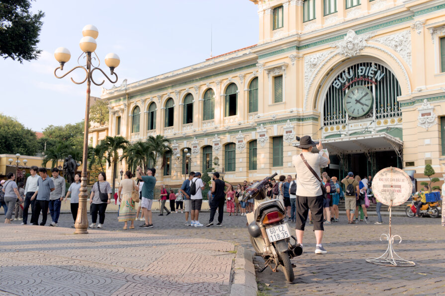 Saigon Central Post Office in Ho Chi Minh City